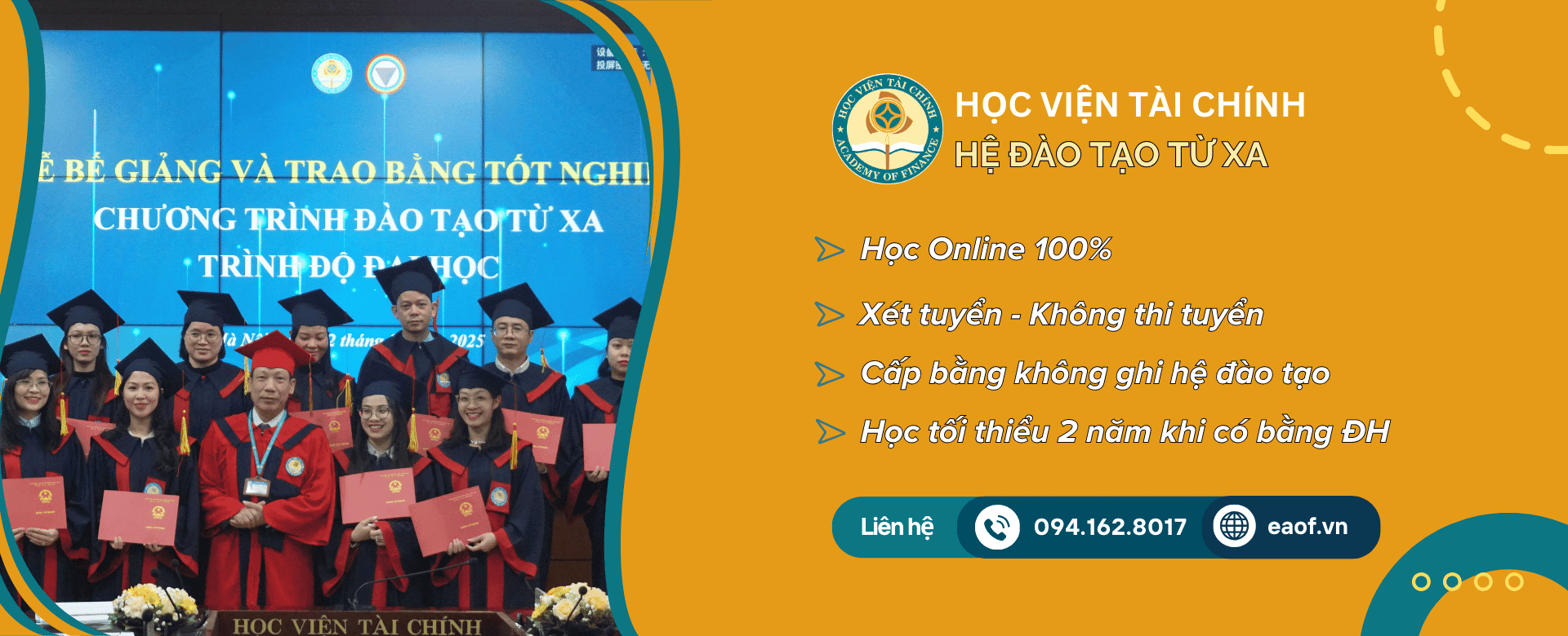 ĐẠI HỌC TỪ XA HỌC VIỆN TÀI CHÍNH TUYỂN SINH 2025