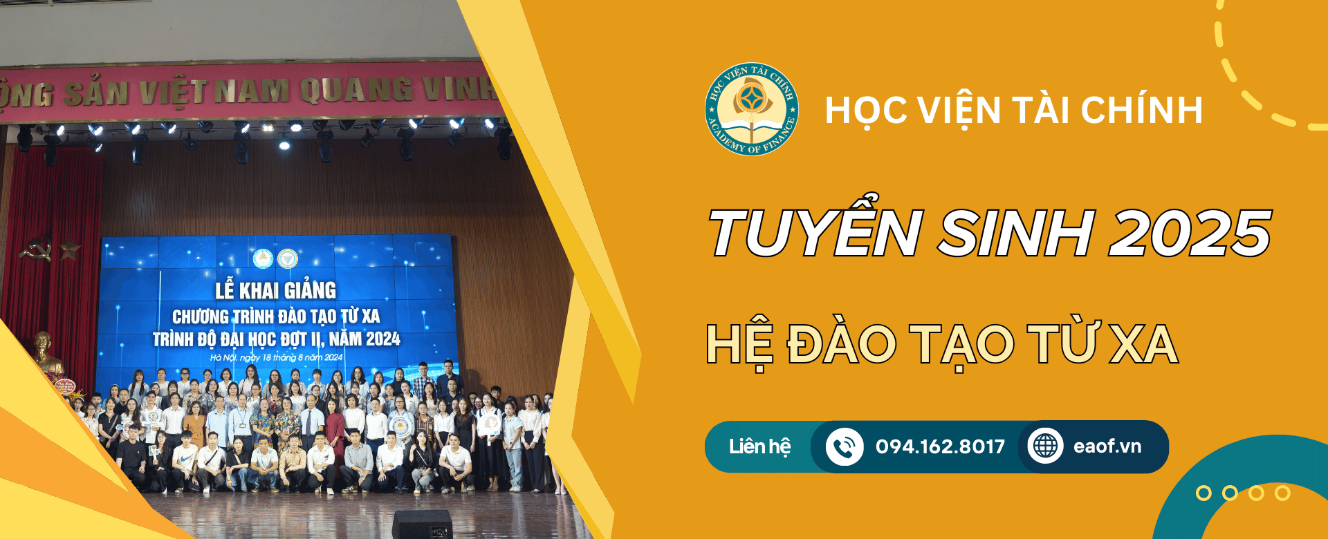 ĐẠI HỌC TỪ XA HỌC VIỆN TÀI CHÍNH TUYỂN SINH 2025
